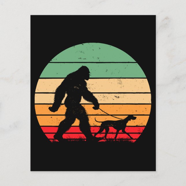 Bigfoot Walking German Shorthaired Pointer Dog Vin (Front)