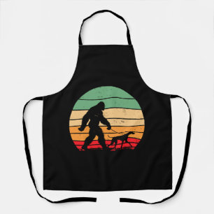 Bigfoot Walking German Shorthaired Pointer Dog Vin Apron