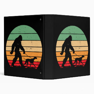 Bigfoot Walking German Shorthaired Pointer Dog Vin Binder