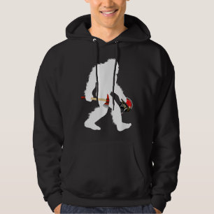Bigfoot Wildland Firefighter Woodland Sasquatch Fi Hoodie