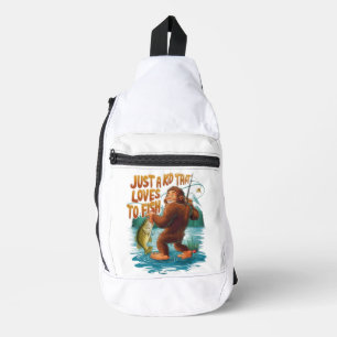 Bigfoots Catch of the Day Sling Bag