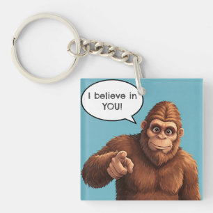 Bigfoot's Words of Wisdom Keychain
