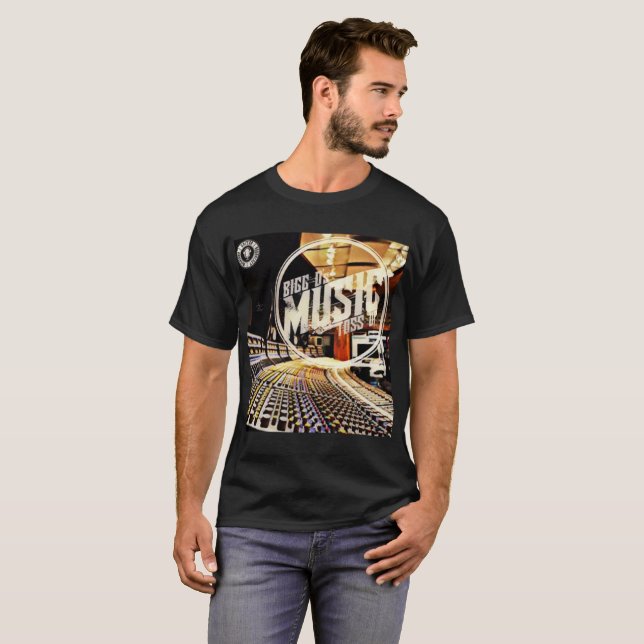 Bigg Ds Music Toss-Up Studio T Shirt (Front Full)