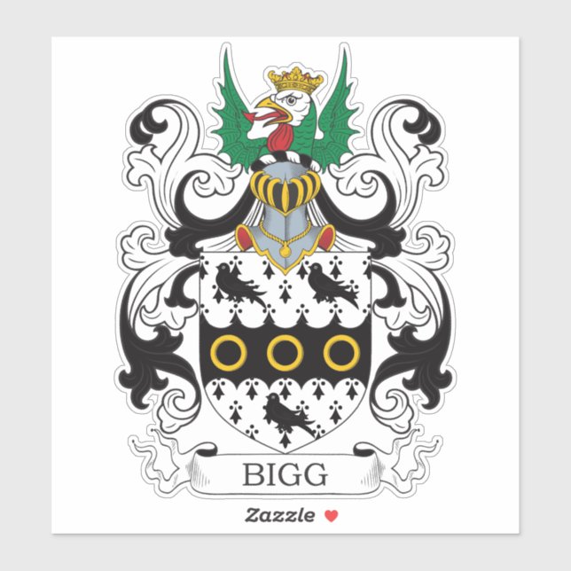 Bigg Family Crest (Sheet)