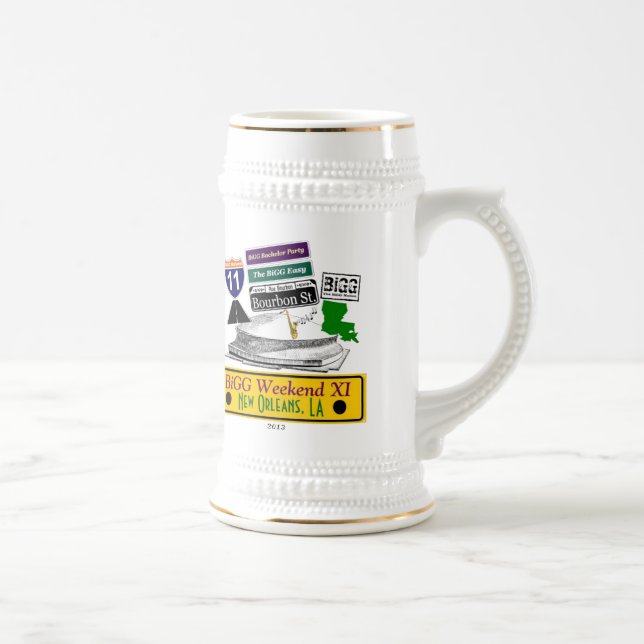BiGG Weekend XI Beer Stein (Right)