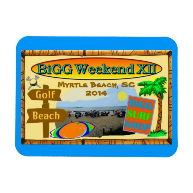 BiGG Weekend XII Magnet (Horizontal)