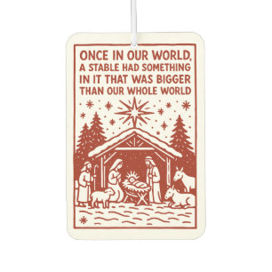 Bigger than our whole world 1 air freshener