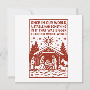 Bigger than our whole world 1 card