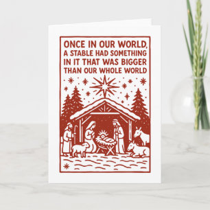 Bigger than our whole world 1 card