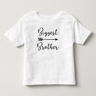 Biggest Brother ~ Brother Designs Arrow Toddler T-shirt