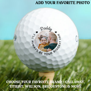 Biggest Fan - DADDY - Personalized Photo Callaway Golf Balls