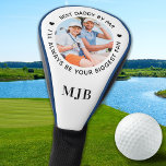 Biggest Fan - DADDY - Personalized Photo Monogram  Golf Head Cover<br><div class="desc">Best Daddy By Par ... Two of your favourite things, golf and your kids ! Now you can take them with you as you play 18 holes . Introducing the perfect gift for the golf-loving dad or grandpa in your life: a personalized golf head cover with a modern twist! This...</div>