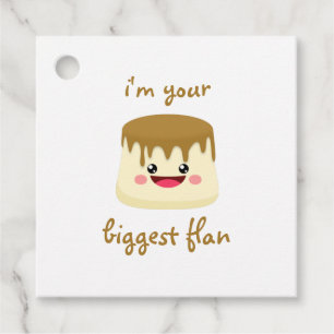 biggest flan favour tags