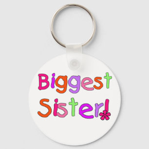 Biggest Sister T-shirts and Gifts Keychain