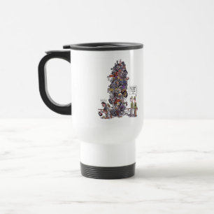 Biggest Sore Loser humour travel commuter mug