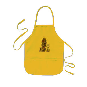Biggest Sore Loser kids yellow chef apron
