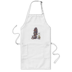 Biggest Sore Loser white humour long chef apron