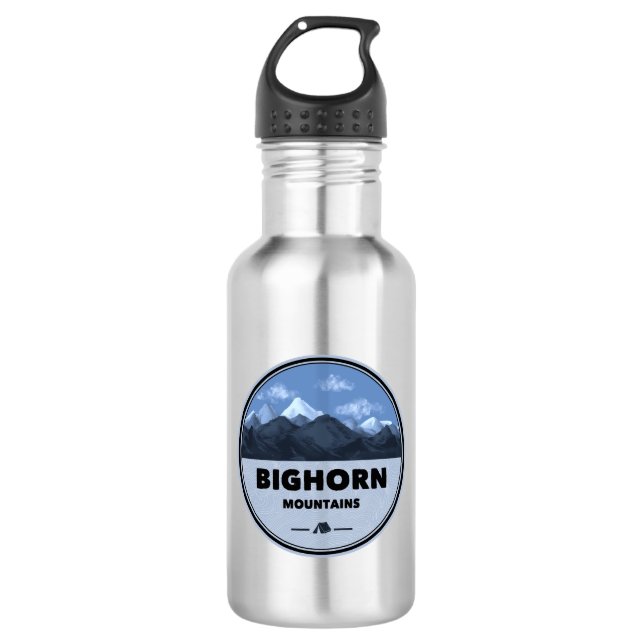 Bighorn Mountains Wyoming Montana Camping 532 Ml Water Bottle (Front)