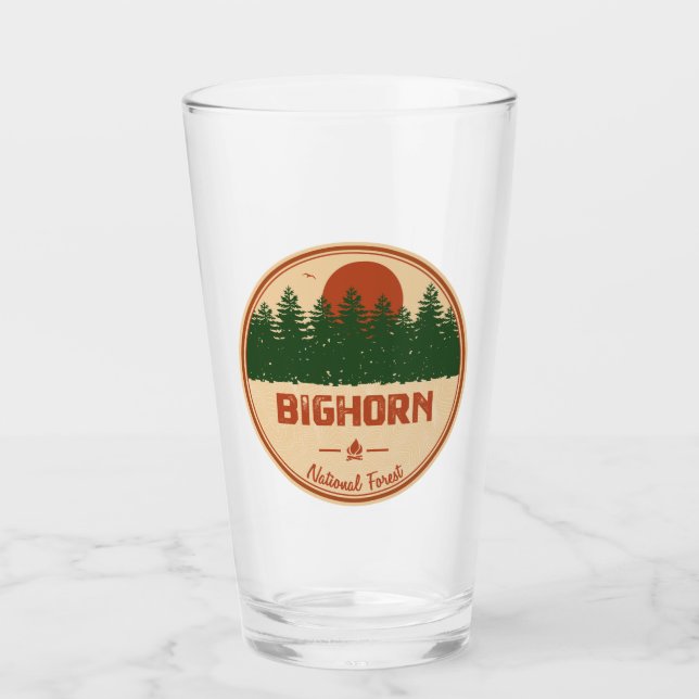 Bighorn National Forest Glass (Front)