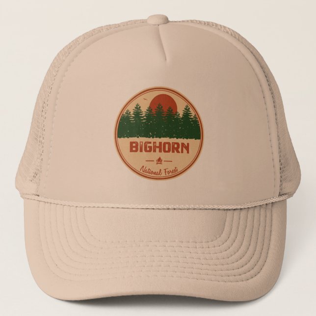 Bighorn National Forest Trucker Hat (Front)