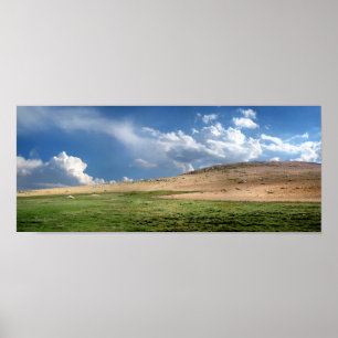 Bighorn plateau on the John Muir Trail Poster