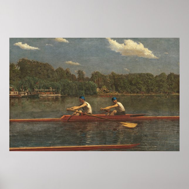 Biglin Brothers - Thomas Eakins Fine Art Poster (Devant)