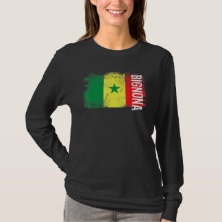 Bignona Senegal Flag For Senegalese Men Women Kids T-Shirt