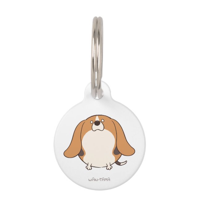 Bigtama (Try) <Name/Telephone> Pet Tag (Front)