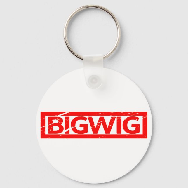 Bigwig Stamp Keychain (Front)