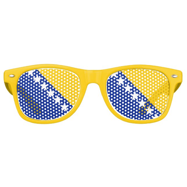 BiH Flag glasses (Front)