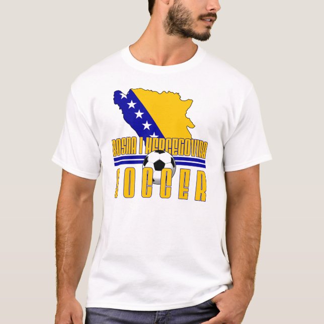 BiH Soccer T-Shirt (Front)