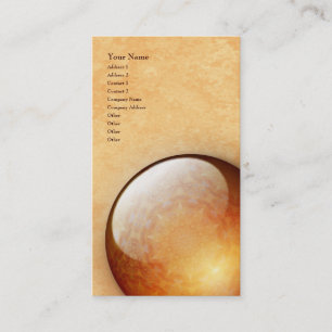 Bijou de renouvellement - carte de visite vertical