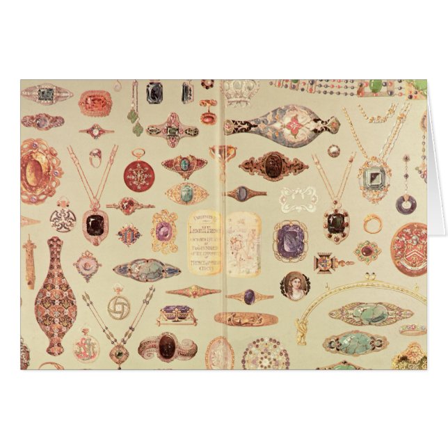 Bijoux du "catalogue de Tiffany", 1890 (Devant horizontal)