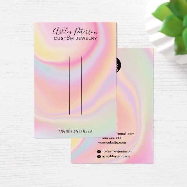 bijoux en arc-en-ciel rose unicorne (Bureau)