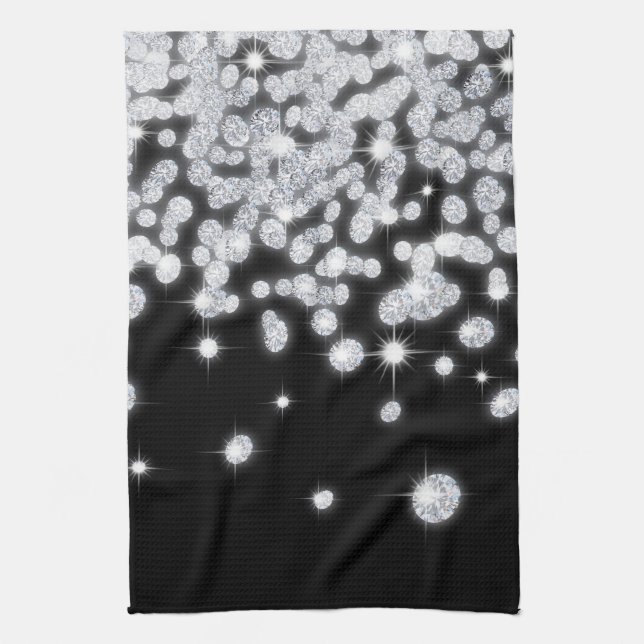 Bijoux en diamant Bijoux Glitz Cuisine Serviette (Vertical)