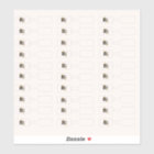 Bijoux Prix Tags Blush Logo 30 Sticker