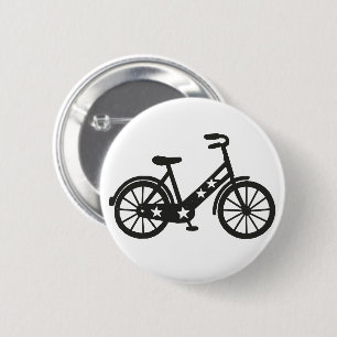 Bike 2 Inch Round Button