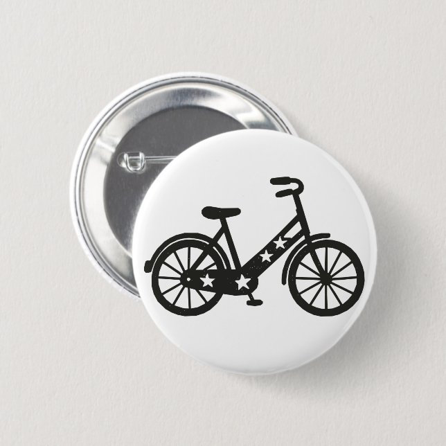 Bike 2 Inch Round Button (Front & Back)