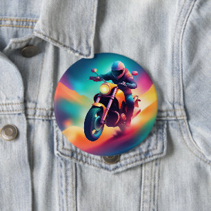 bike 4 inch round button