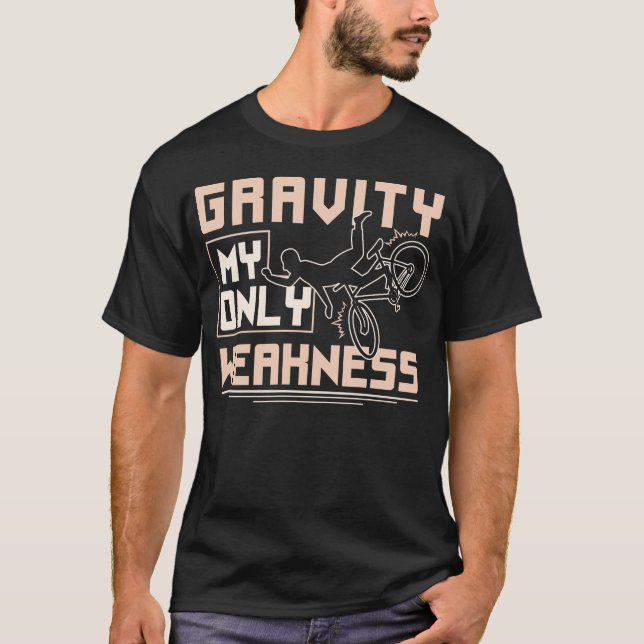 Bike Accident Broken Arm Leg Recovery T-Shirt (Front)