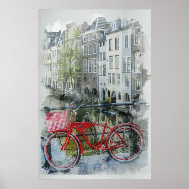 Bike, amsterdam poster (Front)