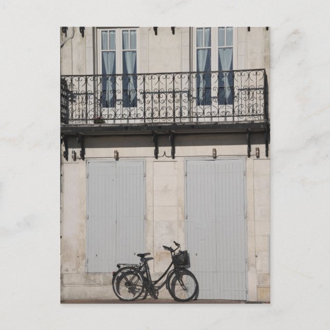 Bike at rest - La Rochelle Postcard (Front)