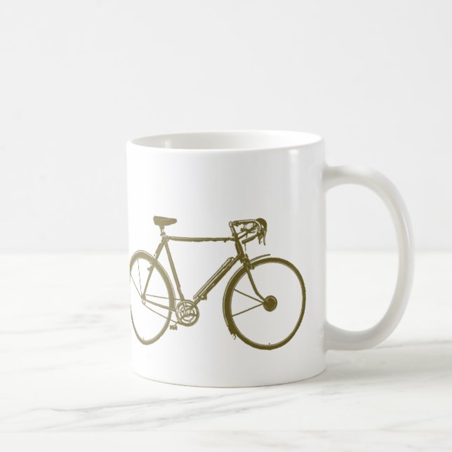 bike , bicycle ; biking / cycling coffee mug (Right)
