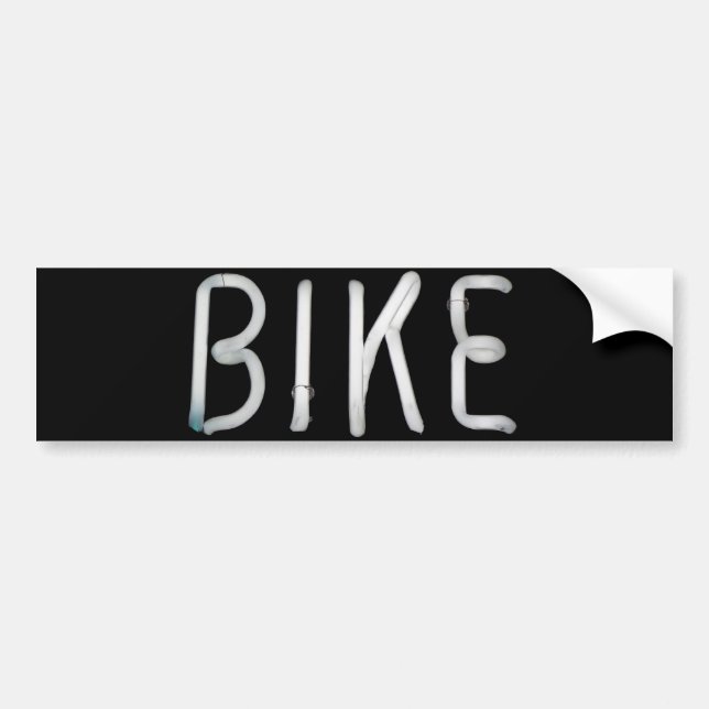 Bike Bumper Sticker (Front)