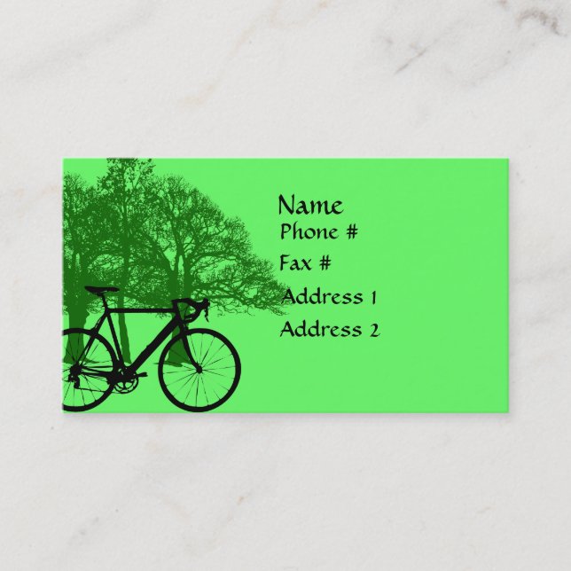 bike business card (Front)