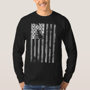 Bike Car Truck Offroad Vehicle Tire Track July 4th T-Shirt