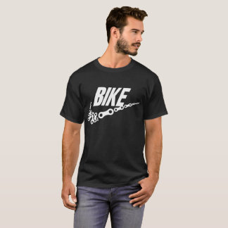 Bike Chain Links Swoosh Short Sleeve Gildan Tee Bm