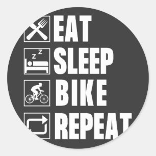 BIKE CLASSIC ROUND STICKER