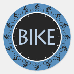 Bike Classic Round Sticker