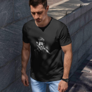 Bike Competitor Realistic T Shirt 